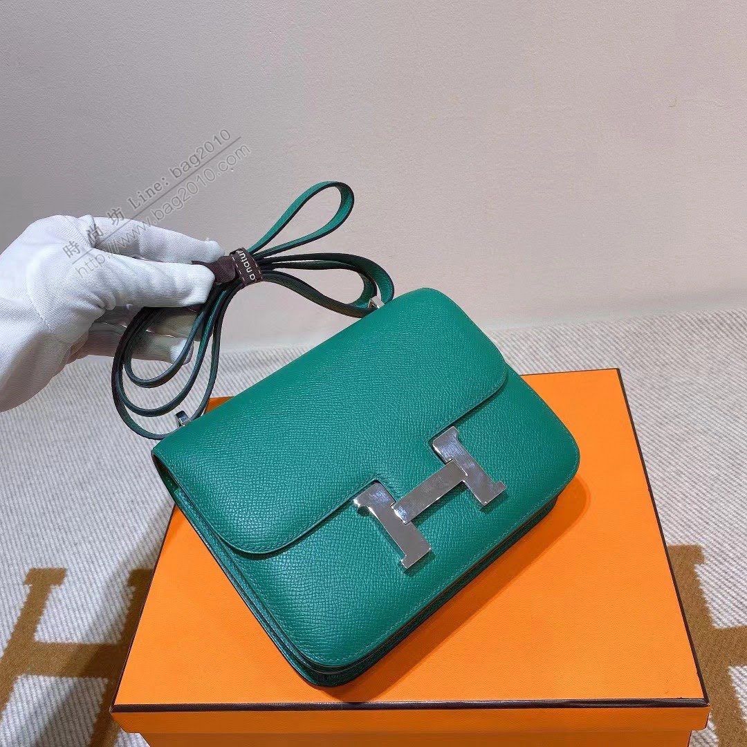 Hermesn康康女包 愛馬仕Constance斜挎包 Epsom皮  am2303